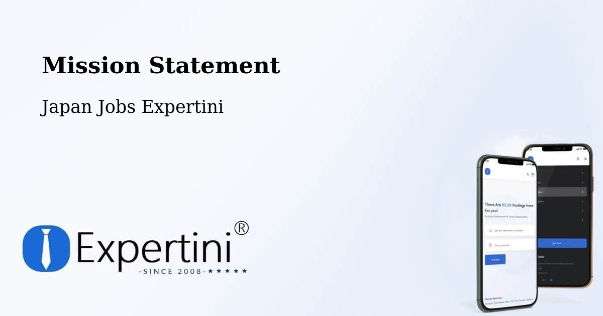 Corporate Mission – Iruma Shi - Japan Jobs Expertini